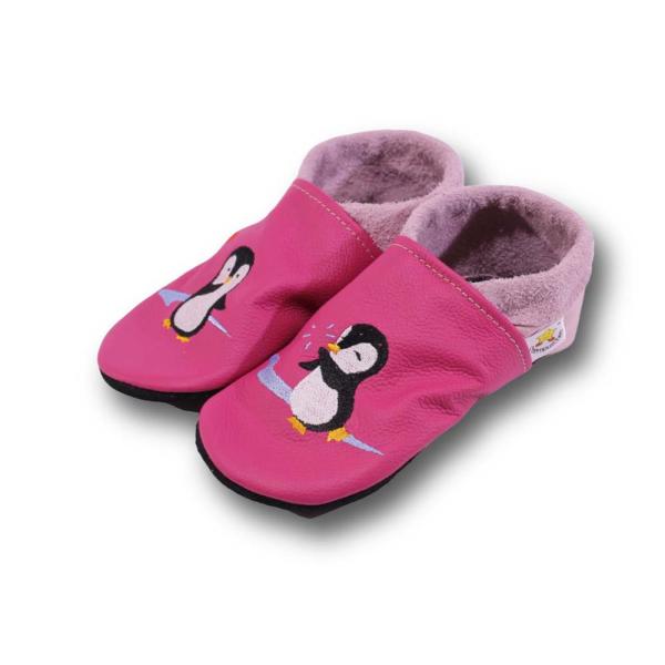 Lederpuschen Pinguine